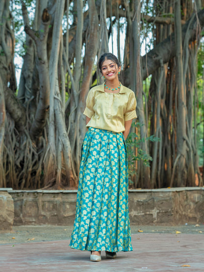 Women's Firozi Skirt